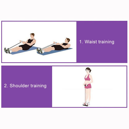 Home Fitness Resistance Trainer: Tone & Tighten Anytime💪