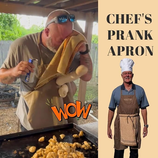 🌭Funny Chef Prank Apron