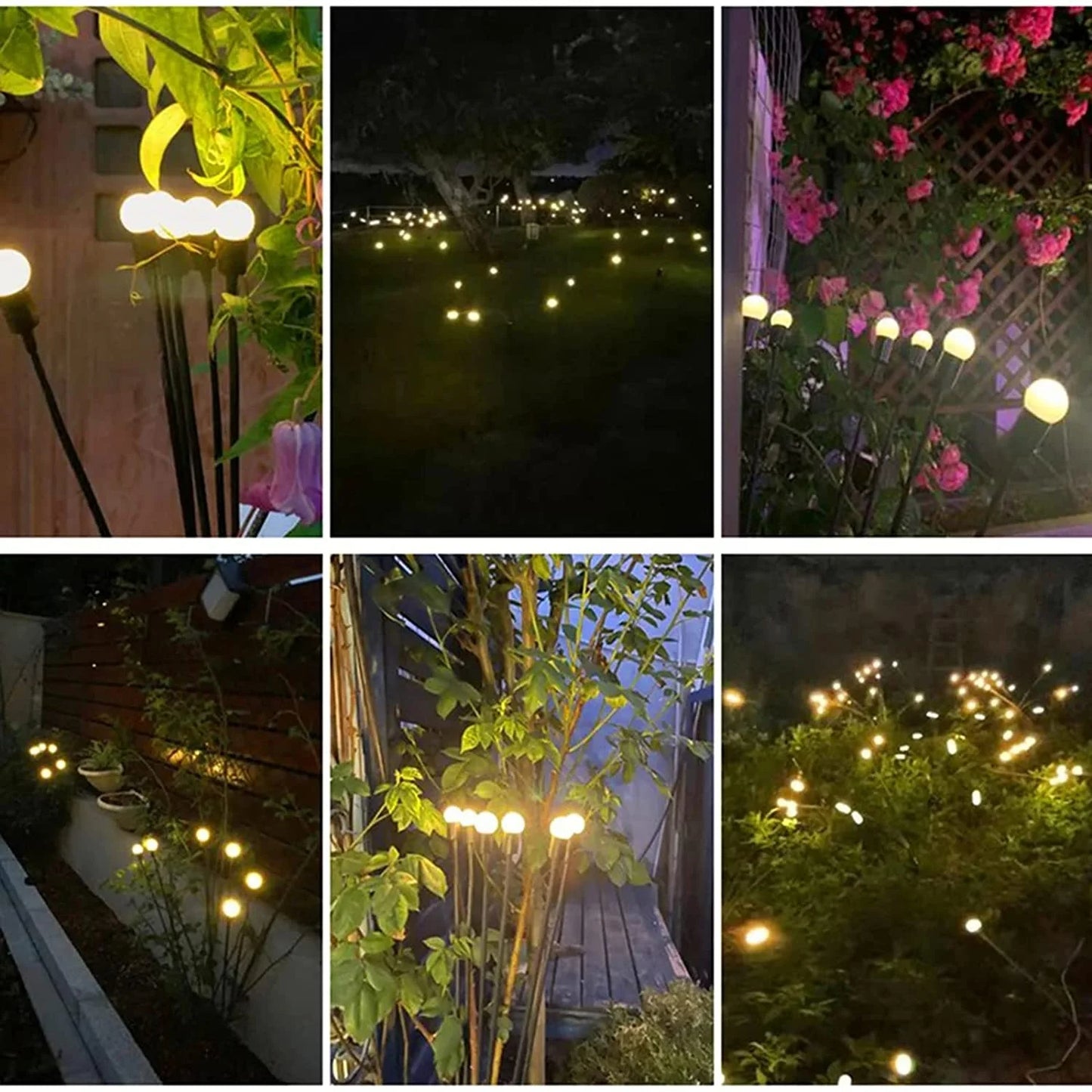 🔥Last Day 48% OFF-Solar Powered Firefly Garden Light