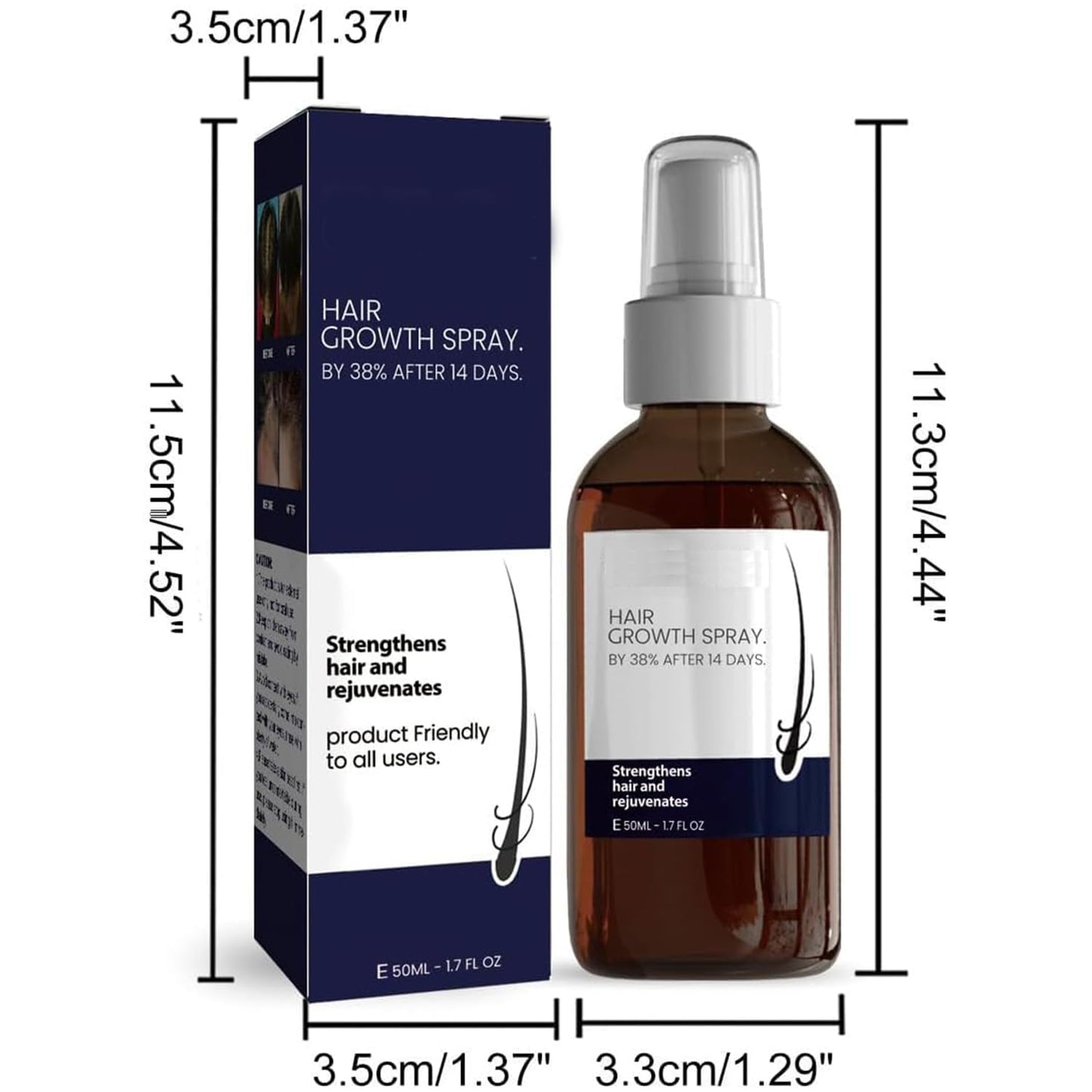 Natural Hair Regrowth Spray