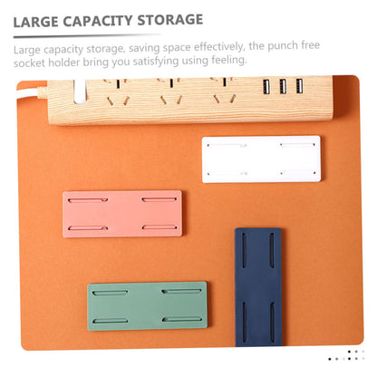✨4PCS Self Adhesive Power Strip Holder