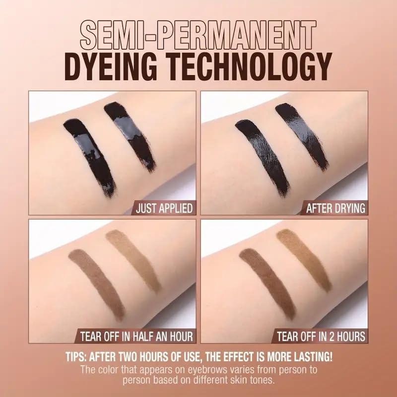 ✨👧🏻Easy Peel-Off Eyebrow Gel- Waterproof & Sweatproof😘 for All Skin Types