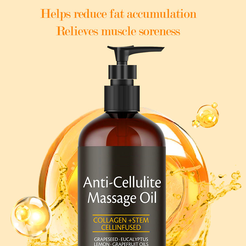 🎉Last Day -🏆️3 in 1 Anti-Cellulite Massage Oil for Firmer Skin👧🏻🦵🏻