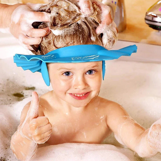 👶Baby Adjustable Safe Bathing Shower Cap 🛀