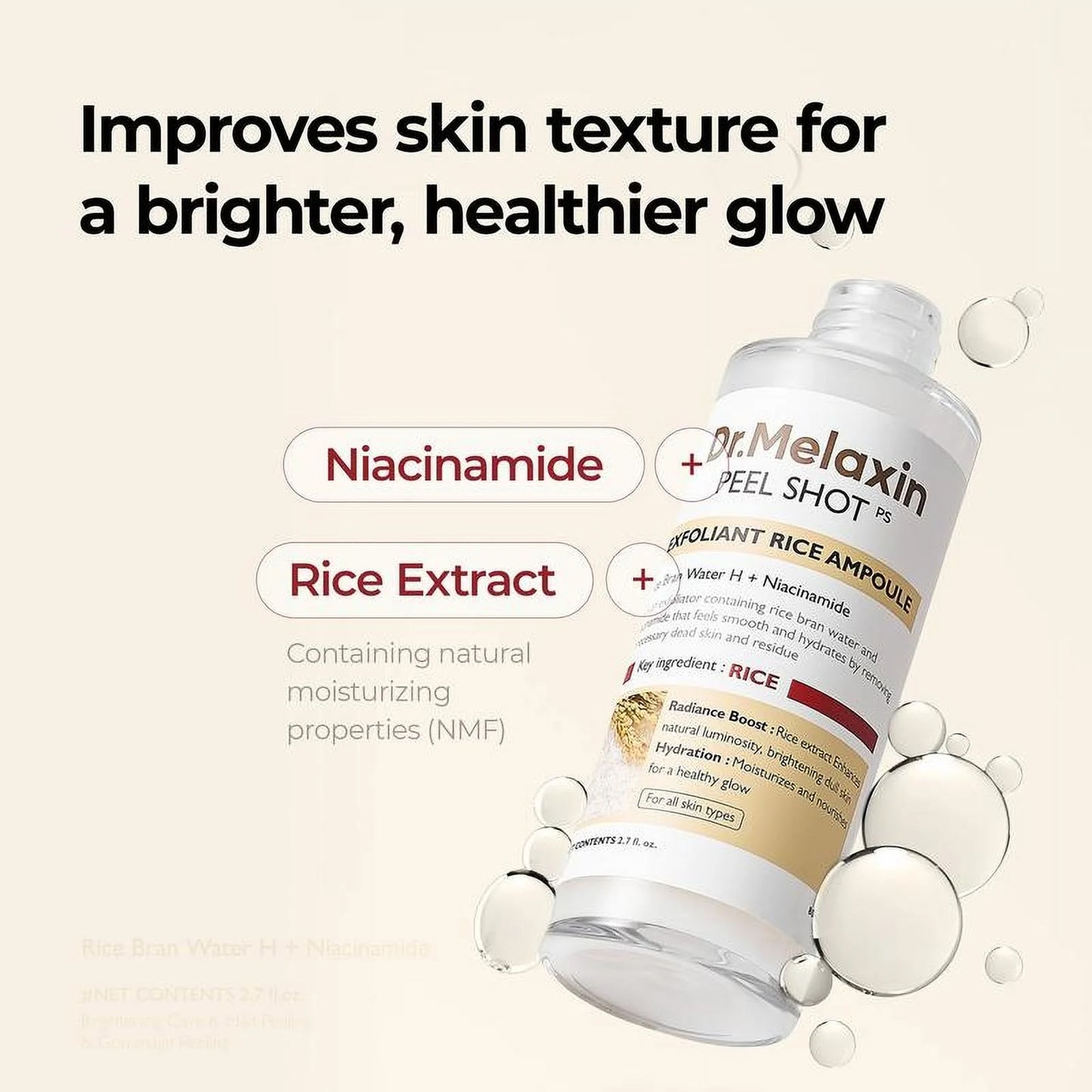 Peel Shot Glow Rice Ampoule Duo