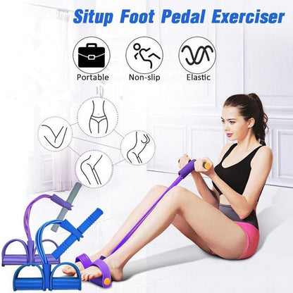 Home Fitness Resistance Trainer: Tone & Tighten Anytime💪