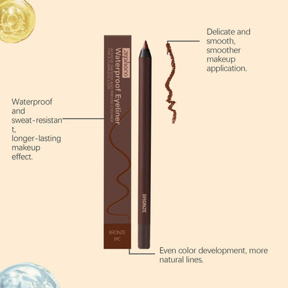 🔥Last Day 🤎🖤24HR Waterproof Eyeliner🖊-- High Color Rendering