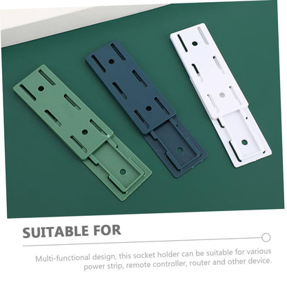 ✨4PCS Self Adhesive Power Strip Holder