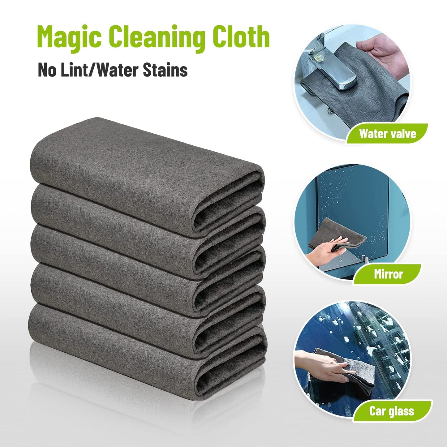 10PCS Thickened Magic Cleaning Cloth