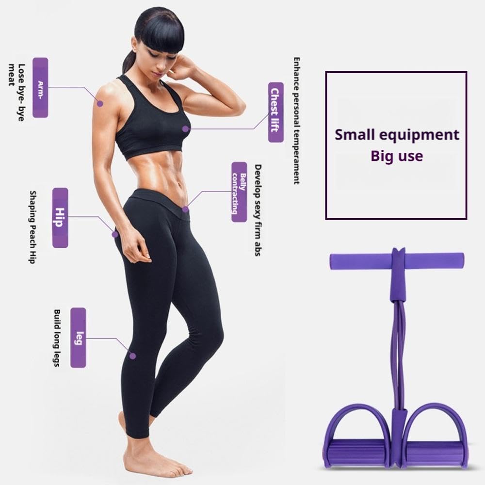 Home Fitness Resistance Trainer: Tone & Tighten Anytime💪