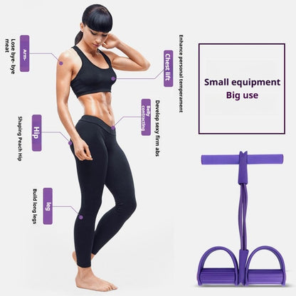 Home Fitness Resistance Trainer: Tone & Tighten Anytime💪