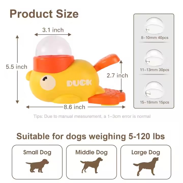 Interactive DUCK Food Dispenser for Pets🐕🐱