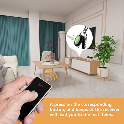 Key Finder - 130ft Working Range Wireless Item Tracker