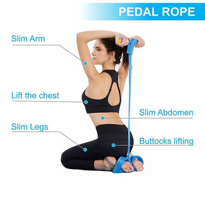 Home Fitness Resistance Trainer: Tone & Tighten Anytime💪