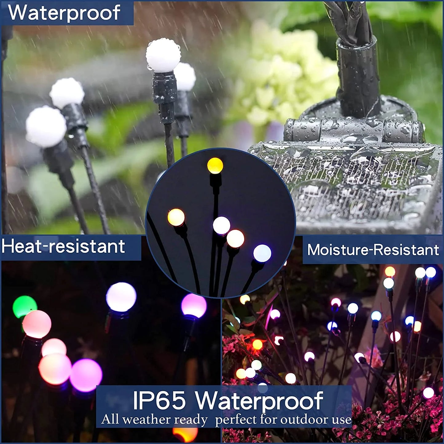🔥Last Day 48% OFF-Solar Powered Firefly Garden Light