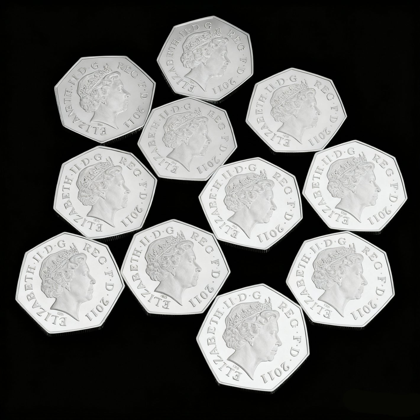 50 Pence-Elizabeth ll