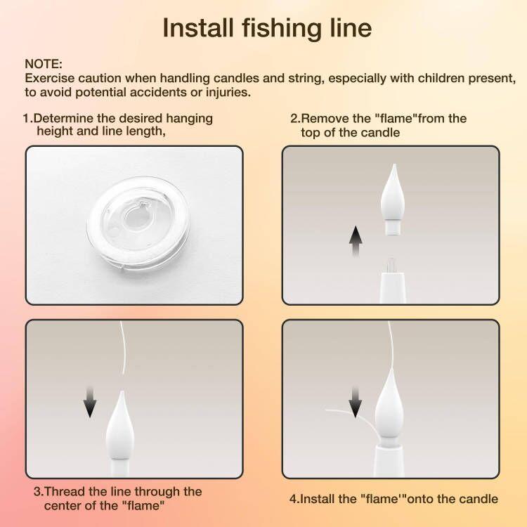 Halloween Floating Candles + Magic Wand