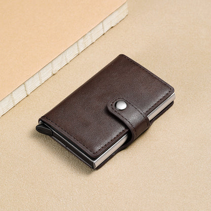 PU Leather Wallet & Pop Up Card Holder