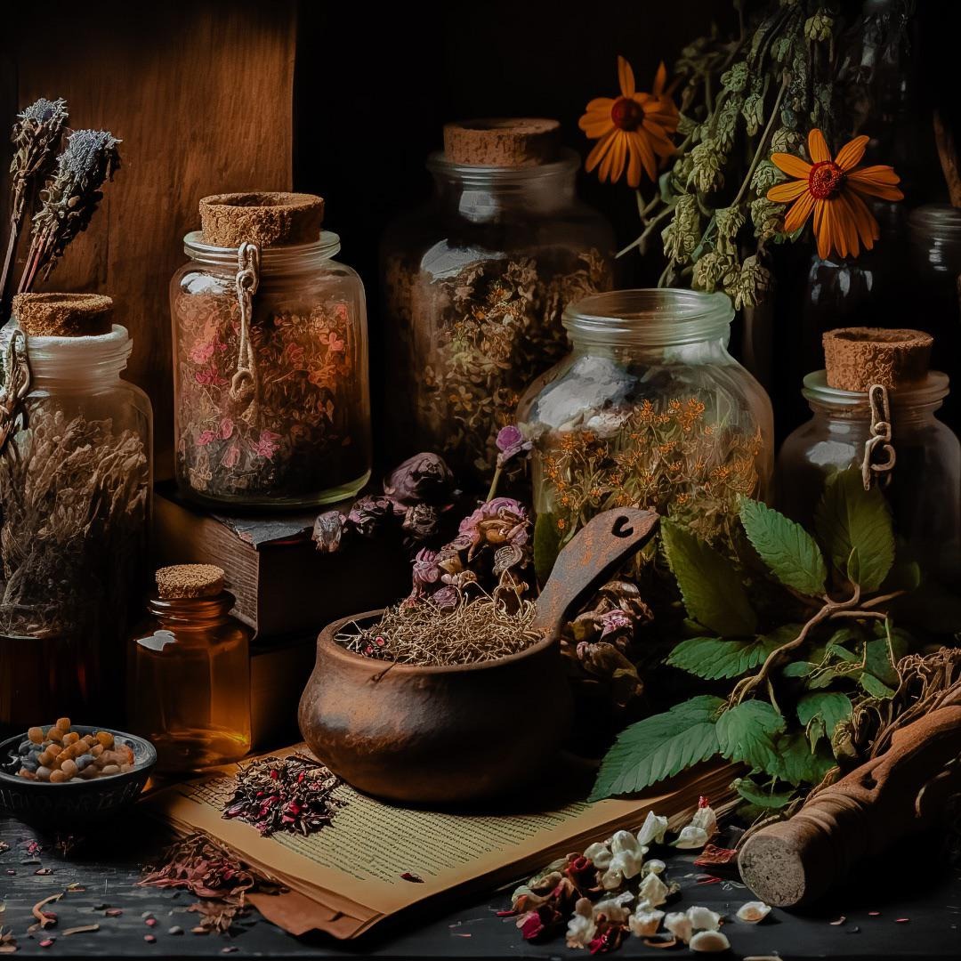 THE HOLISTIC HOME APOTHECARY 1000+🍃