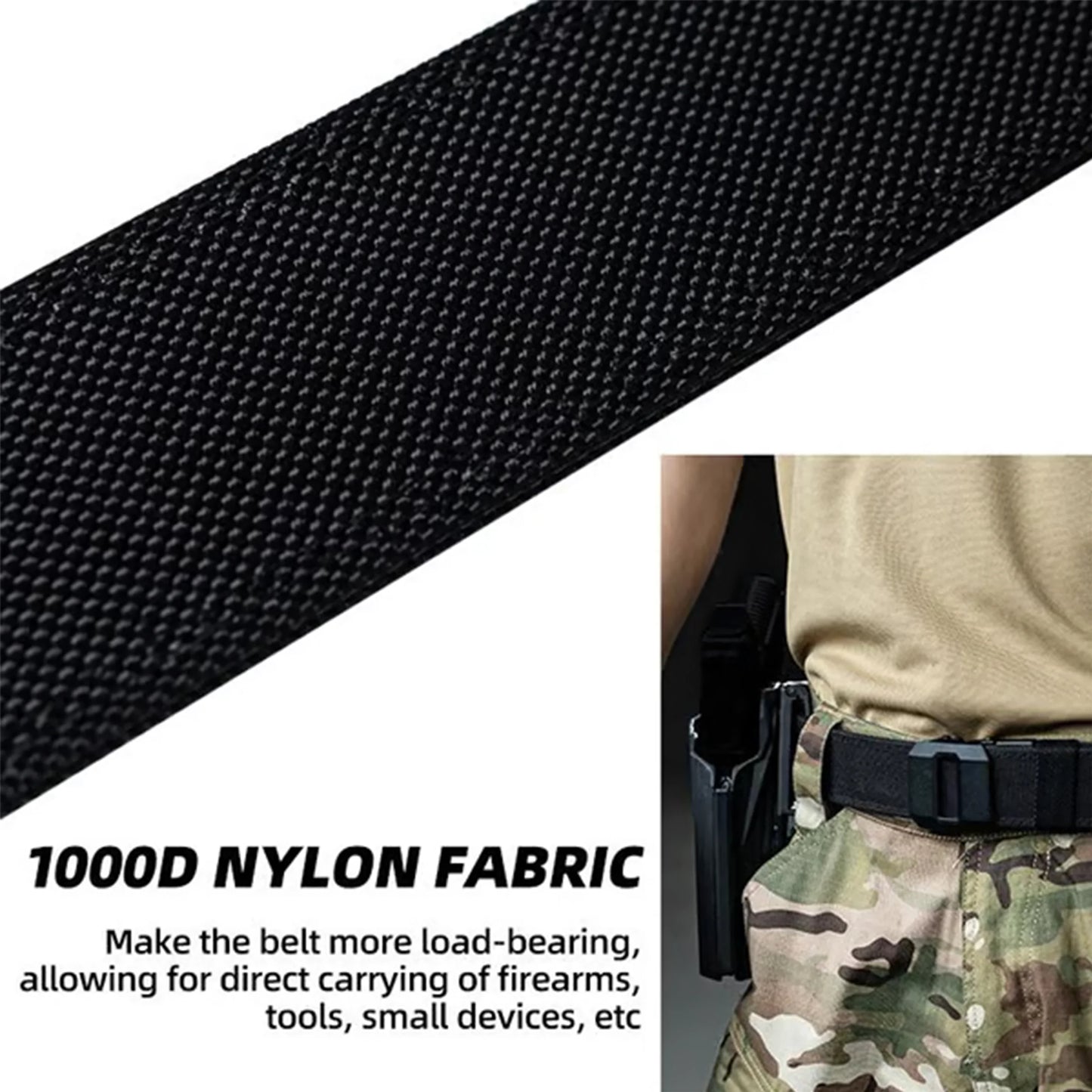 🔥EDC Nylon Ratchet Belt