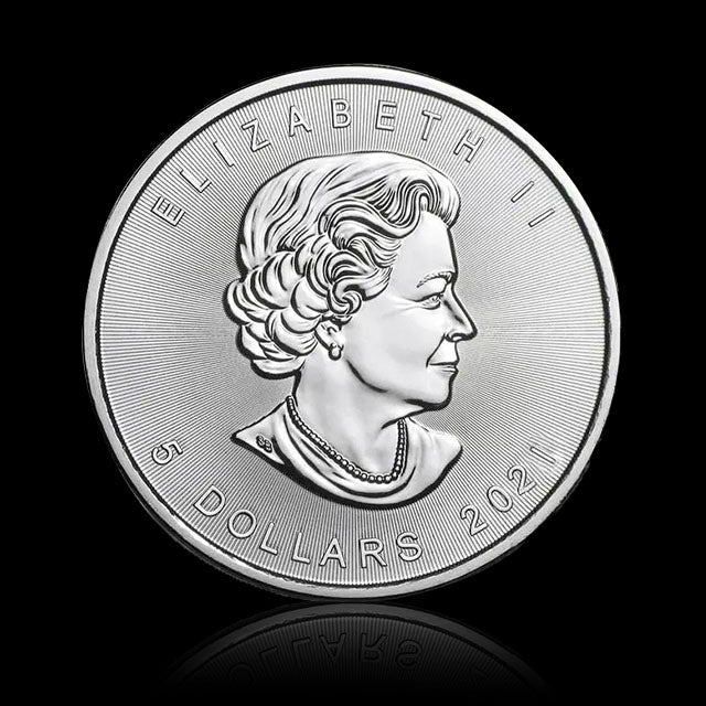 Canada Maple Leaf -1 Troy Ounce .9999 silver Coin(Random year)