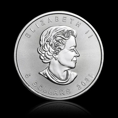 Canada Maple Leaf -1 Troy Ounce .9999 silver Coin(Random year)