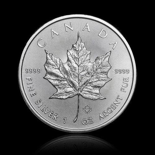 Canada Maple Leaf -1 Troy Ounce .9999 silver Coin(Random year)