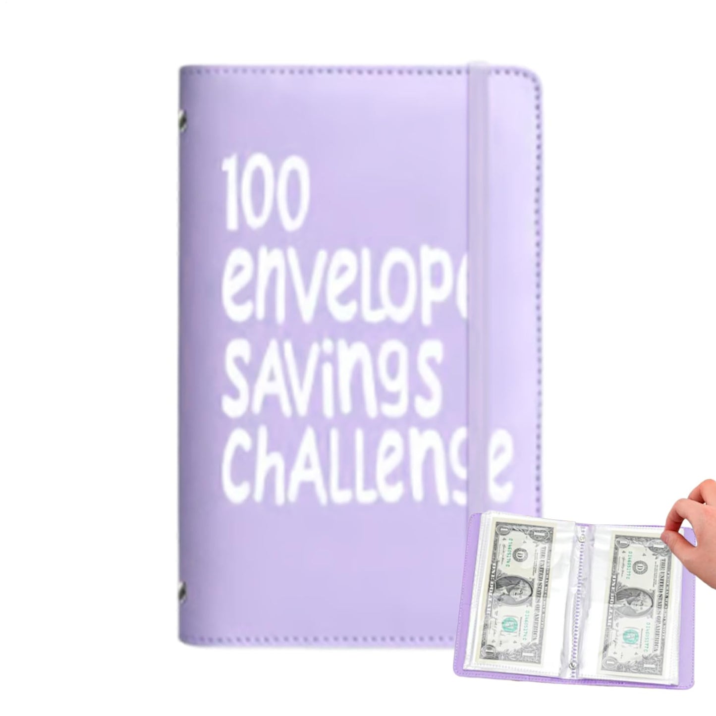 100 Days Money Saving Challenge Coin Envelope Book💵