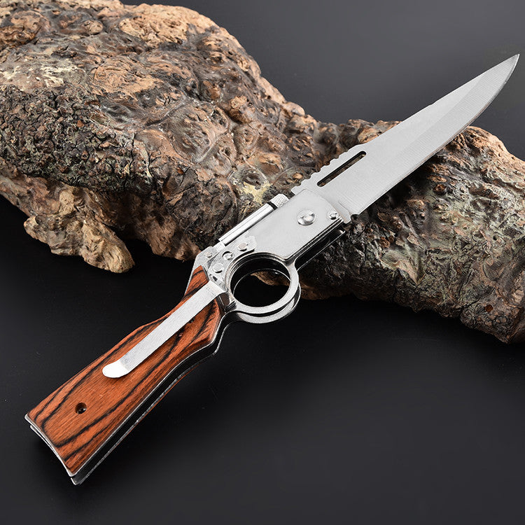 Multifunctional Outdoor Folding Knife with LED Light