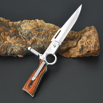 Multifunctional Outdoor Folding Knife with LED Light