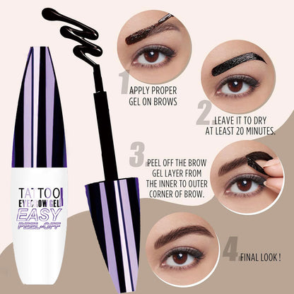 ✨👧🏻Easy Peel-Off Eyebrow Gel- Waterproof & Sweatproof😘 for All Skin Types