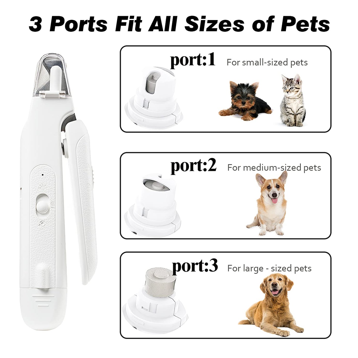 2-in-1 Pet Nail Polisher