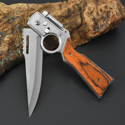 Multifunctional Outdoor Folding Knife with LED Light