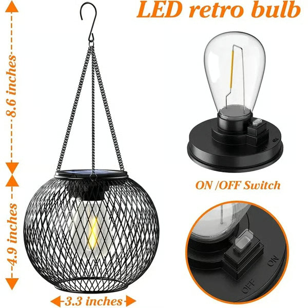 💡Upgraded Waterproof💧 Outdoor Solar Lantern🏮