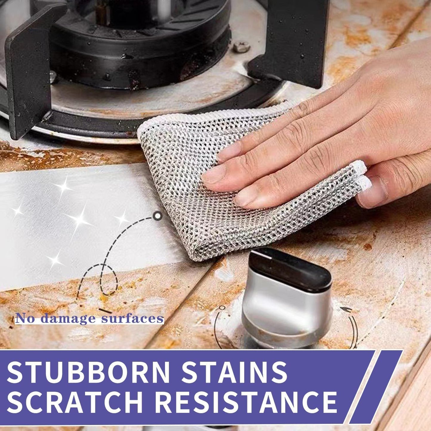 🥳10PCS Multipurpose Wire Dishwashing Rags