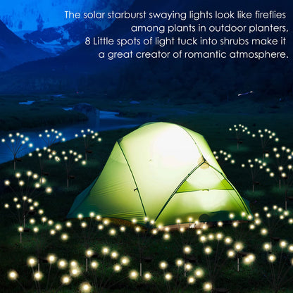 🔥Last Day 48% OFF-Solar Powered Firefly Garden Light