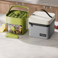 48 Grid Double Layer-Fruit Green[Travel Insulated Set]