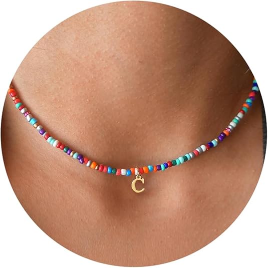 Colorful Letter Necklace