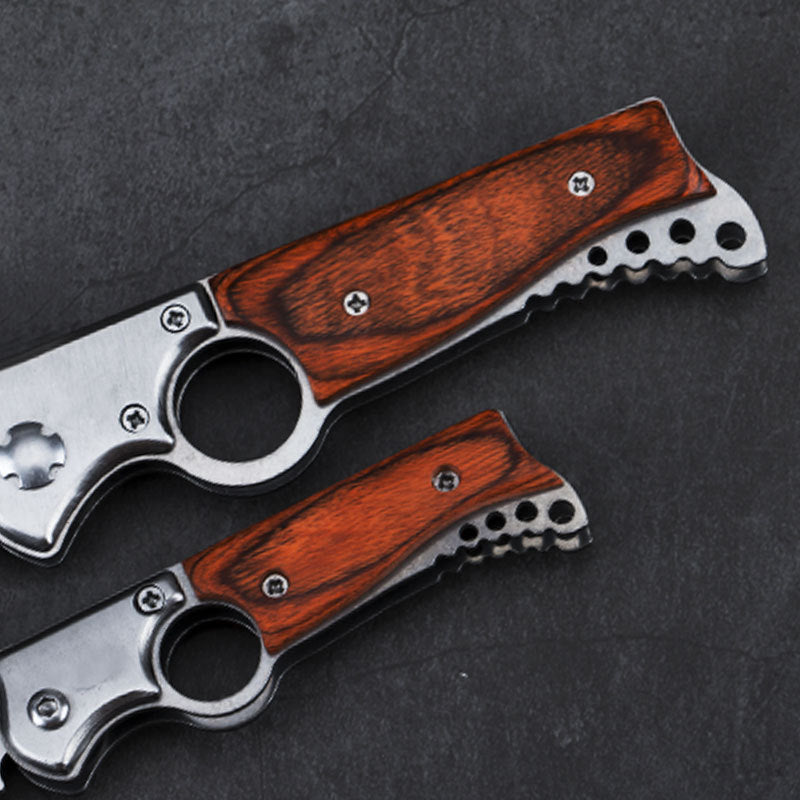 Multifunctional Outdoor Folding Knife with LED Light