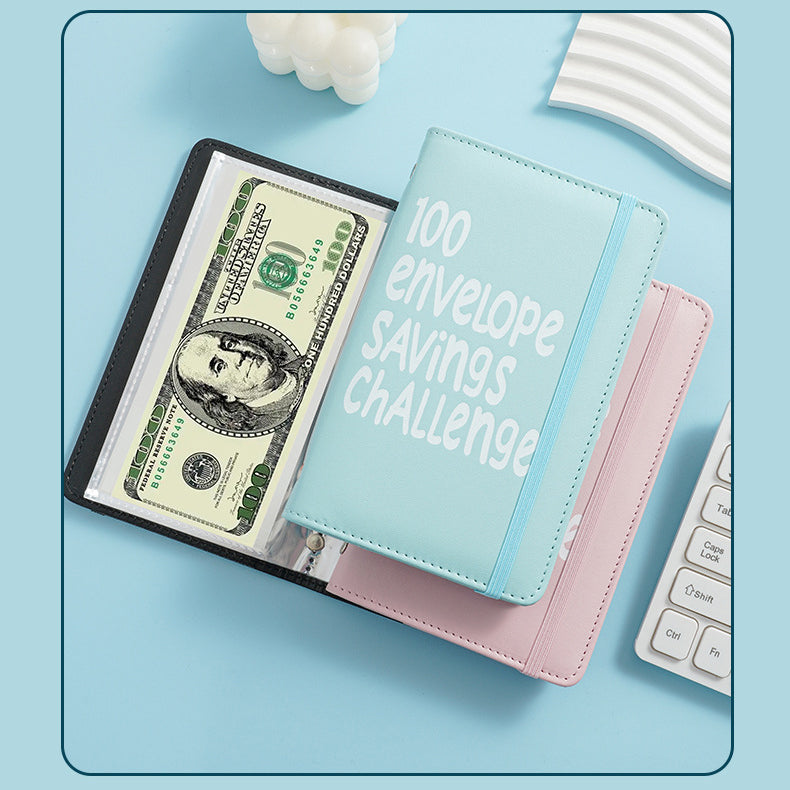 100 Days Money Saving Challenge Coin Envelope Book💵