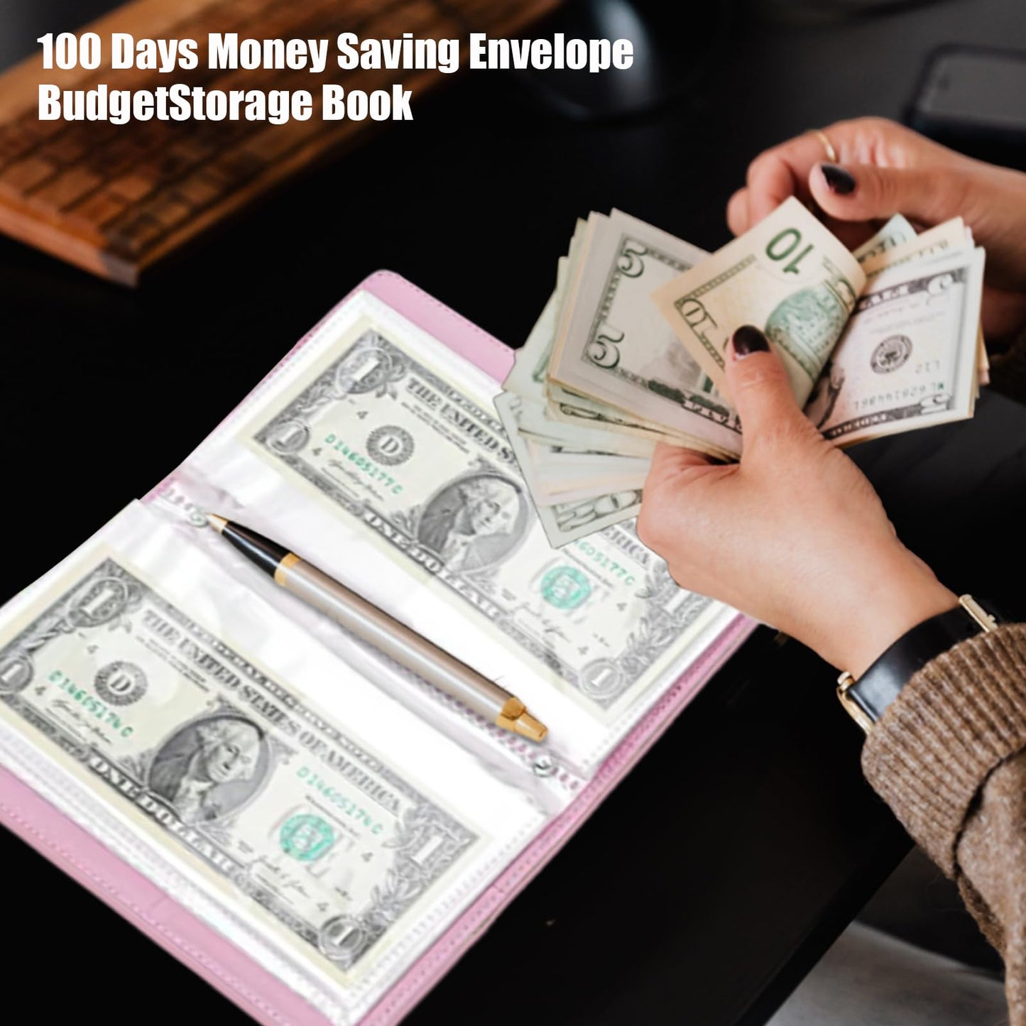 100 Days Money Saving Challenge Coin Envelope Book💵