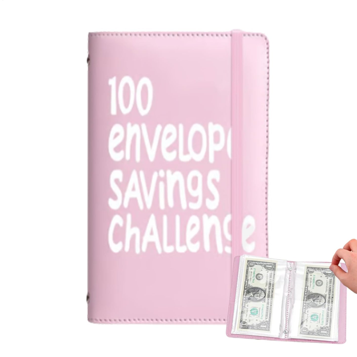 100 Days Money Saving Challenge Coin Envelope Book💵