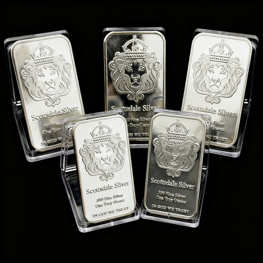 Scottsdale Silver 1 Troy oz .999 Fine Silver Bar