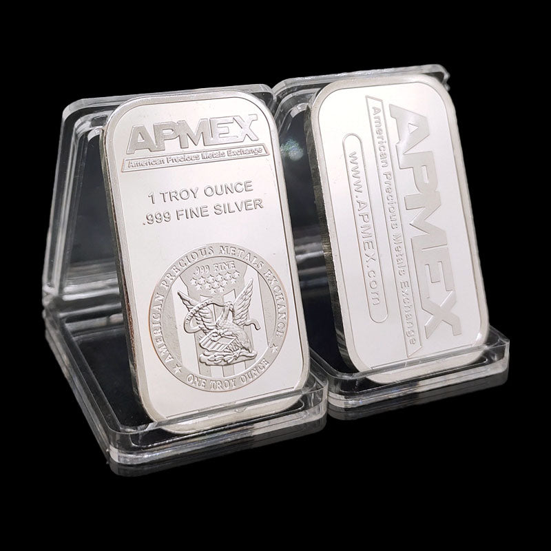1 oz Silver Bar - 999 Fine Pure APMEX