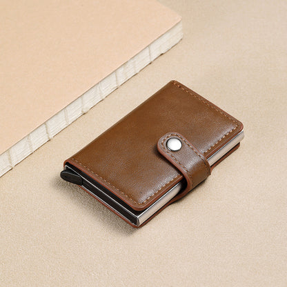 PU Leather Wallet & Pop Up Card Holder