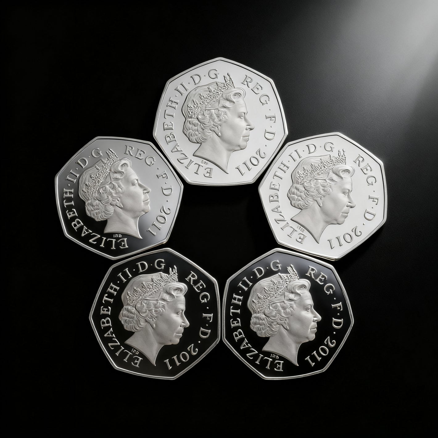 50 Pence-Elizabeth ll