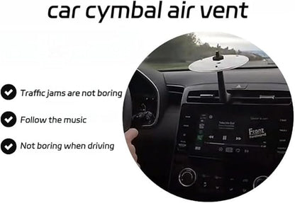 🎶 Make Your Driving More Fun 😂 - Car Crash Cymbal Air Vent 🚗