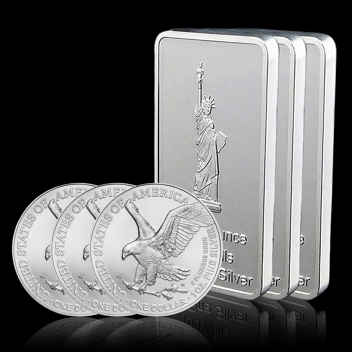 American Liberty & Eagle Silver Set🦅