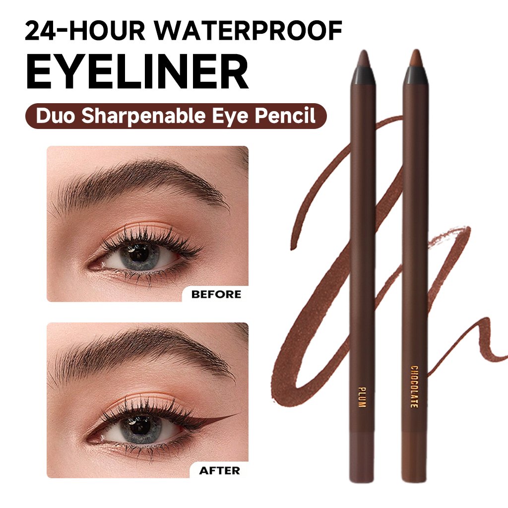 🔥Last Day 🤎🖤24HR Waterproof Eyeliner🖊-- High Color Rendering