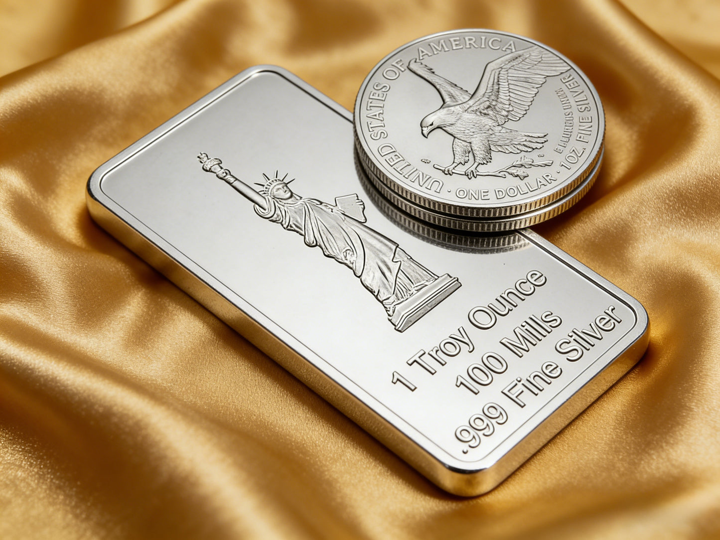 American Liberty & Eagle Silver Set🦅